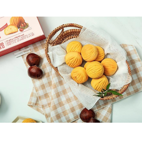 BAKED RICE MANJU (CHESTNUT)175g(5ea)*12/화과방 구움과자 꿀밤