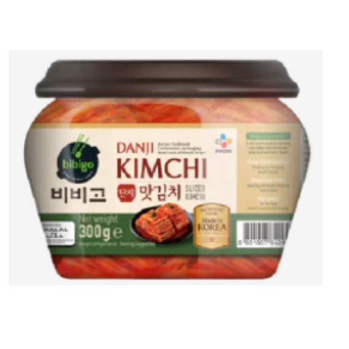 BIBIGO SLICED MAT KIMCHI (JAR) 300G*12 /비비고 맛김치 (단지)