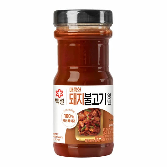 CJ PORK BULGOGI SAUCE (SPICY) 840G*12/CJ 돼지불고기 양념장 840g