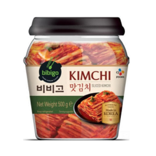 BIBIGO SLICED MAT KIMCHI (JAR) 500G*6 /비비고 맛김치 (단지)