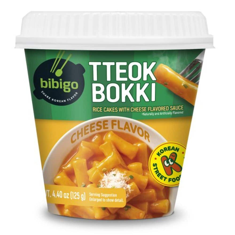 CJ BIBIGO TTEOKBOKKI CUP CHEESE 125G*24/ 비비고 상온 떡볶이 컵형(치즈)