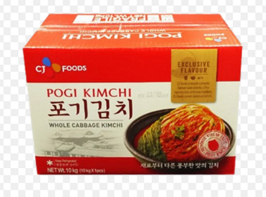 CJ POGI KIMCHI 10KG*1 /씨제이 포기김치 10kg