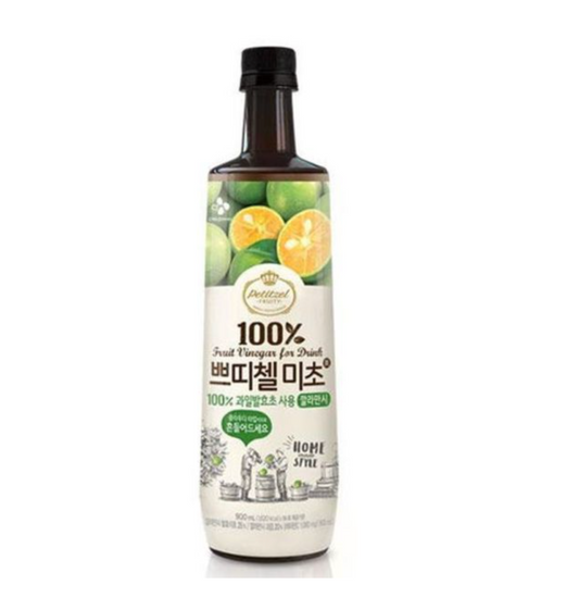 CJ PETITZEL MICHO FRUIT VINEGAR FRUIT VINEGAR CALAMANSI 900ML*12 / 쁘띠첼 미초 깔라만시