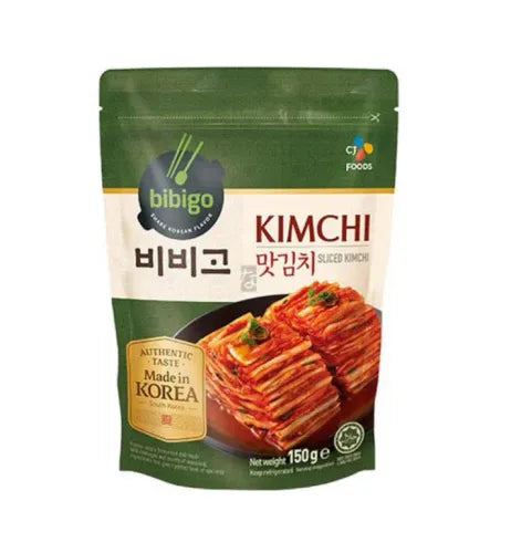 BIBIGO Sliced Napa Cabbage Kimchi 150G*30/비비고 썰은 배추김치 150G